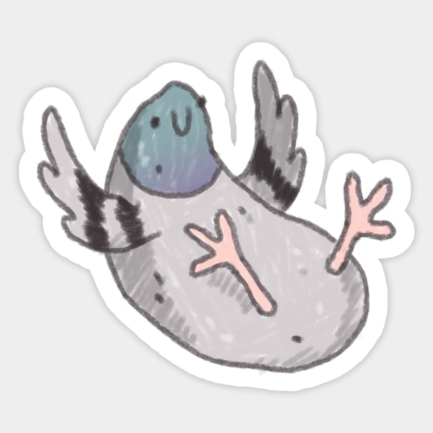 pigeon? Sticker by odsanyu